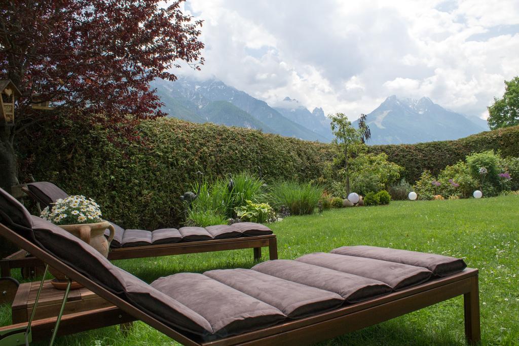 Landhaus Kirchmair Telfes im Stubai Exteriér fotografie